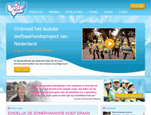 Tablet Screenshot of mijnbeestenbende.nl